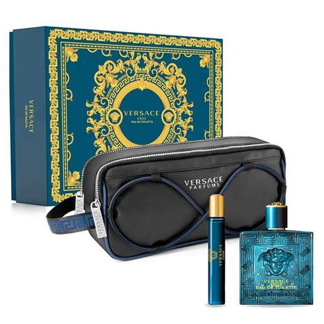 versace cologne gift set with wallet